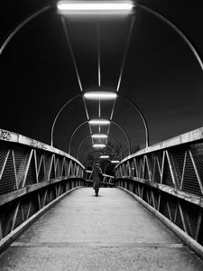 Coat at night.