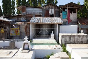 Houses in Maa Cemetery