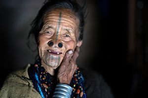 Apatani woman