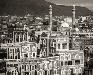 Twin Minarets at Suntise