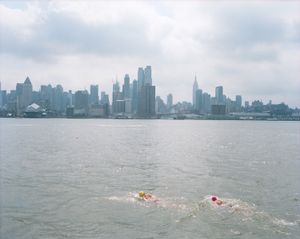 Swimmers, The Hudson River, 2014