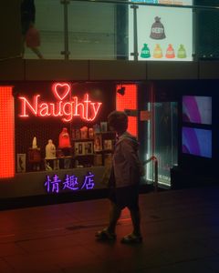 Grandma is feeling naughty