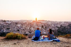 Aperitivo vista Sassi
