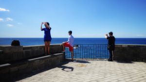 Selfietime at Forio, Ischia Island