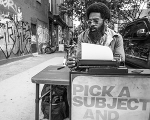 Sidewalk Poet