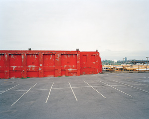 Western Beef, Inc. parking lot, 47-05 Woodward Avenue, West Maspeth, Queens, looking northwest
