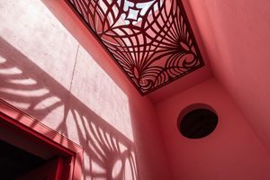 Skylight. Pink mode.