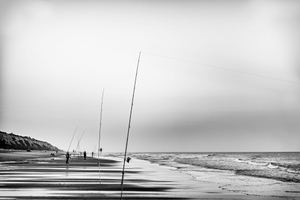 Pesca al amanecer