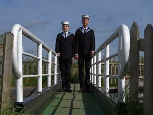 walking the gangplank