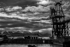Abandoned port