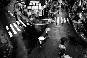 Rainy day in Shinjuku