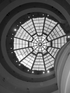 NYC Guggenheim Museum's Ceiling