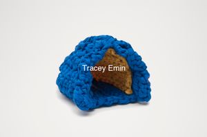 "Tracey Emin", series: Knitting art, 2015