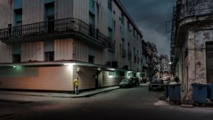 La Havana, Castro's national grief, Nov. 2016.