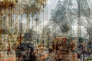 Sous la Tour Eiffel