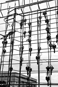 Keys On Fence
