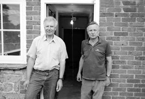 MIke Stubbington & Peter Alderslade, electricians
