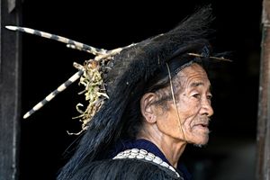 Shaman of the Apatani tribe
