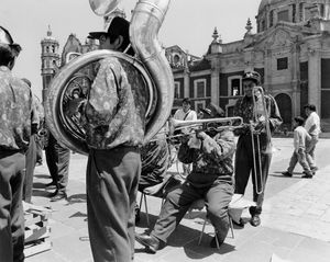 Brassband on the Zócalo