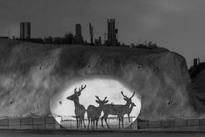 Stand in front of the Graveyard