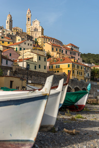 Cervo - a picturesque little town in Liguria
