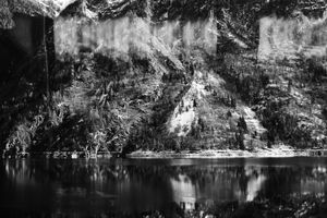 Radiography of a journey. Bernina Express from Tirano to St. Moritz