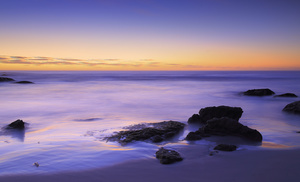 Rocks / At Noordhoek beach, on the coast of the Atlantic Ocean, Cape Peninsula, South Africa