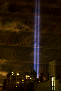 Twin beams in our living room