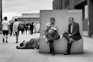 See great art from around the world. Millennium Bridge, London.