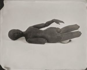 "Artist's Mannequin." 8x10"  Wet-plate collodion tintype. © 2012 Keliy Anderson-Staley