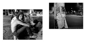 from "Into the Heart of Darkness and Light: A Dream Sequence" (unpublished artist book, pages 16-17),