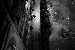 A path behind Omonia Square when drug users stay usually. Athens, Greece Enri Canaj