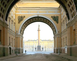 Palace Square, St. Petersburg, Russia, 2000 © Andrew Moore, Yancey Richardson