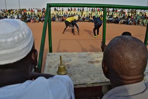 Judges and wrestlers