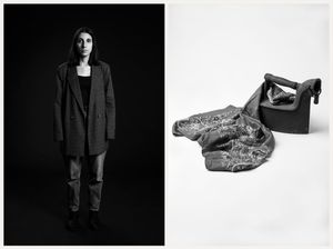 The iron represents the Folklore where she danced until she was twenty-two. From the DNA series 07 | 2023