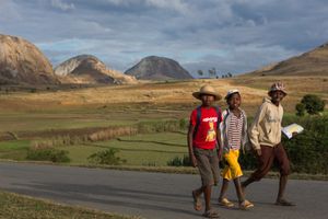 Boys off to school ©Albert Normandin