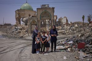 Survivors of the Mosul Isis Caliphate