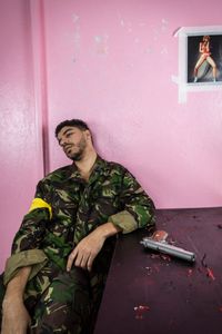 Lucas Pereira Melo (25), a former trainee lawyer and now platoon leader