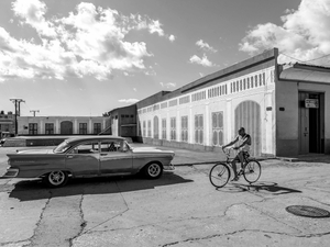 Monochromatic perspective.