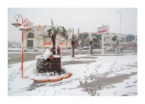 Traces From You in Snow, Serdivan,  Sakarya, 07.01.2017