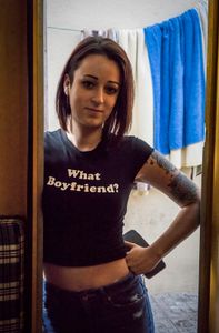 El Puche, Almeria, Spain. Teenage girl.