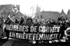 Feminist strike and protest