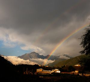 Rainbow Over Mt. Kuro