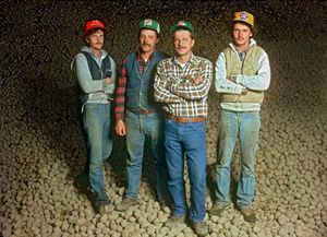 Christopher, John, Raymond, John jr.     Kujawski,  Potato farmers.