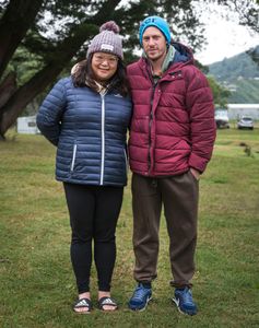 NZ convoy members Picton camp.