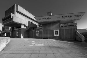 The Hayward Gallery on the South Bank, London