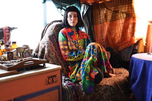 'Rabbit Starr,' seasonal Slabber, in her RV