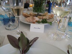 friends' wedding dinner, Queenstown, New Zealand, 2008,