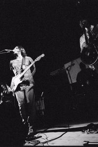 Francesco, Alessandro, Bob and Bruno in the dark.