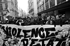 Anti-vaccine pass and Yellow Vests protest